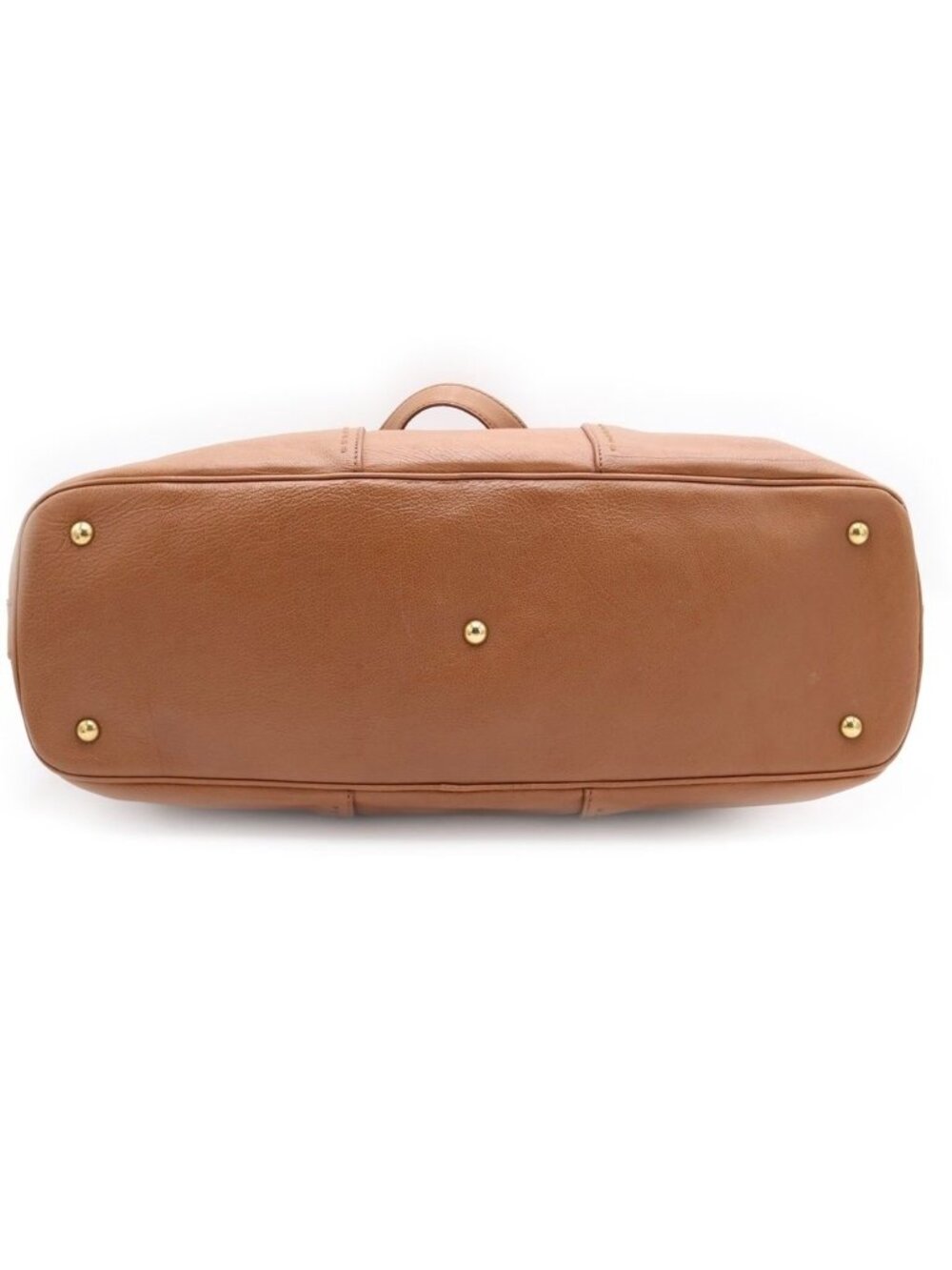 Saint Laurent Boston Bag Brown Leather Gold - Picture 4 of 6